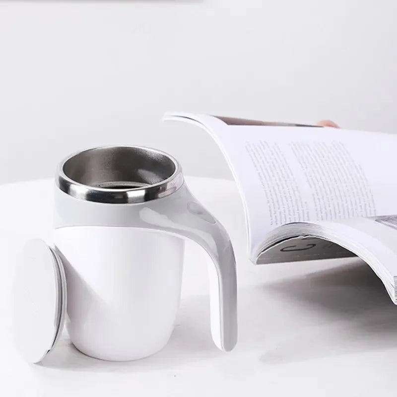 Discover the Revolutionary Mug that Mixes Your Drinks Perfectly - Automatic, Portable and Stylish! 