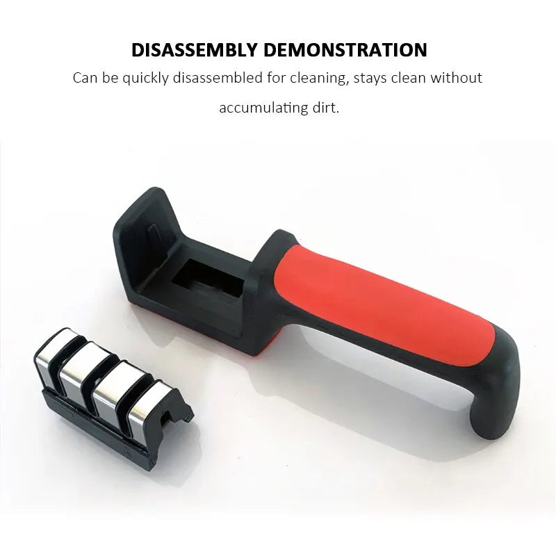 Portable Multifunctional Domestic Knife Sharpener.