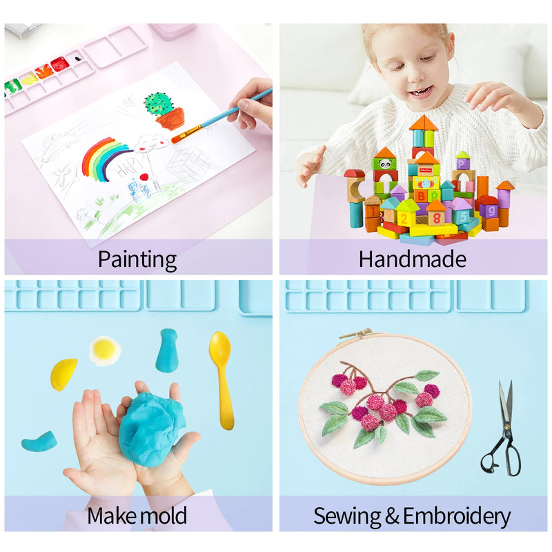 "Encourage Your Child's Creativity with the Magic Painting Mat!"