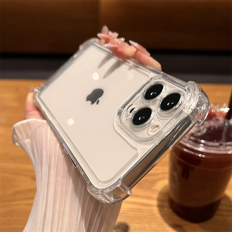 Shockproof Clear Case for iPhones 