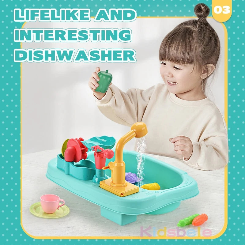 Little Chefs: Kitchen Set with Magic Sink!