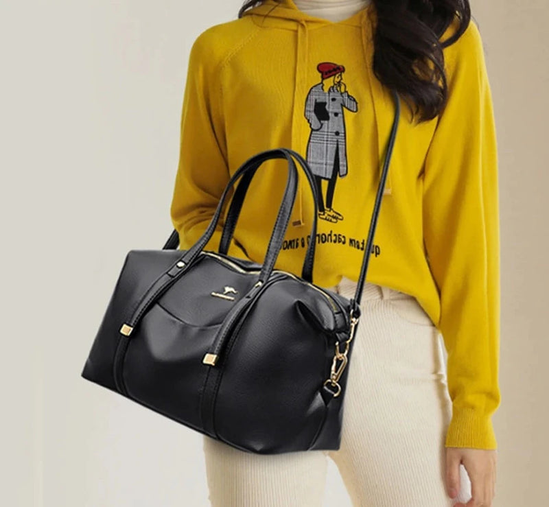 "Luxury Women's Bag: In Soft Leather 2024