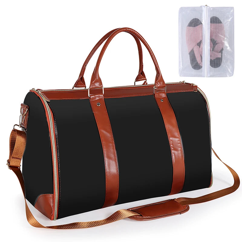 Travel in Style: Large Capacity Travel Bag for Women is multifunctional and has multiple compartments. 