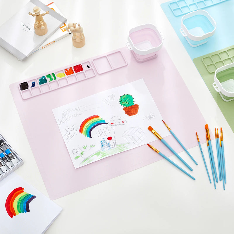 "Encourage Your Child's Creativity with the Magic Painting Mat!"