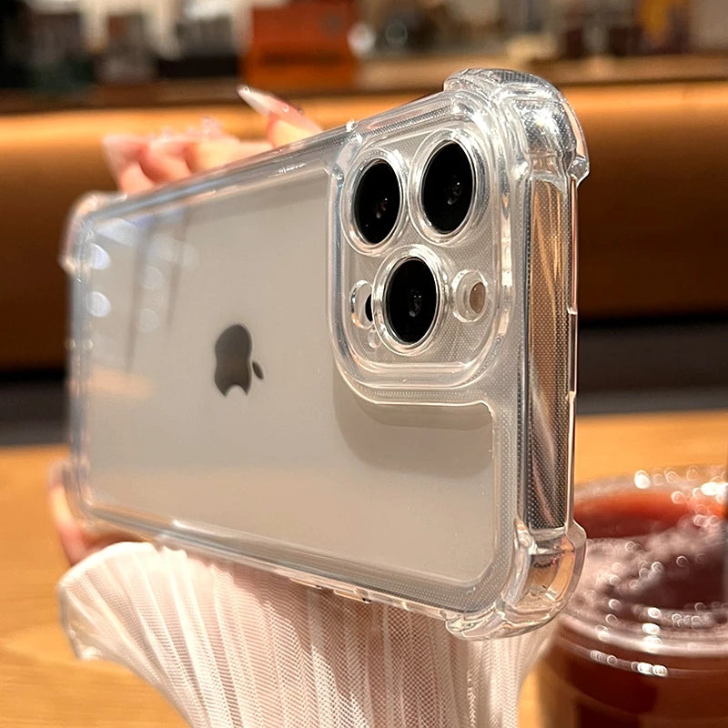 Shockproof Clear Case for iPhones 